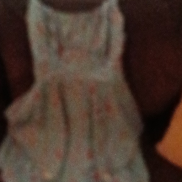 Blue with red romper women's size medium. - Picture 3 of 4